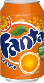 Fanta original 0,33l/24ks plech orange
