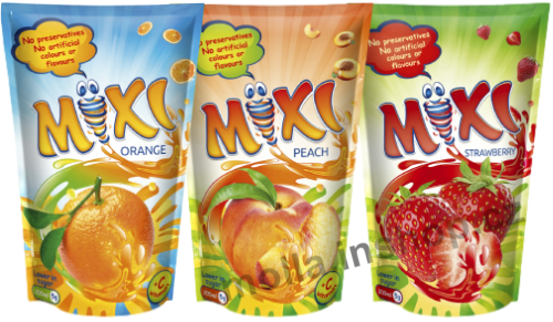 Mixi broskev 0,2l/28ks  pitíčko s brčkem