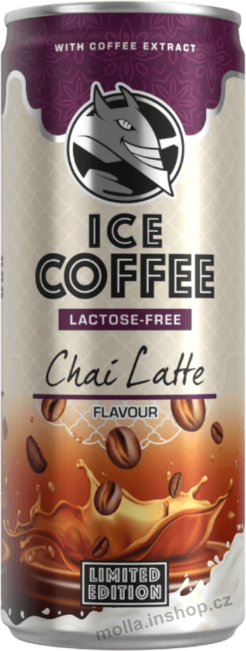 Hell Coffee Chai Latte 250ml/24ks bez laktózy plech Ice