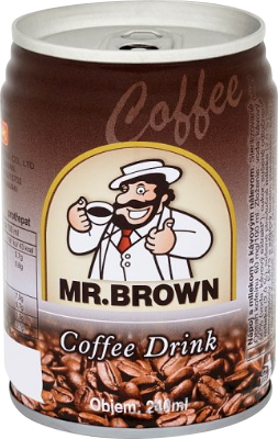 Mr.Brown Black 0,24l/24ks plech