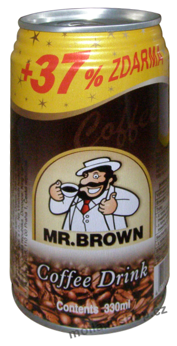 Mr.Brown classic+37% - 0,33l/24ks plech