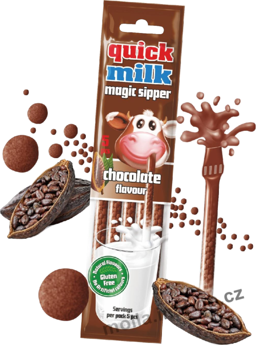 Quick Milk 5 Chocolate 30g/20ks