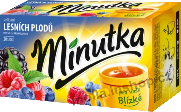 Čaj minutka lesní plody 20x2g/24ks