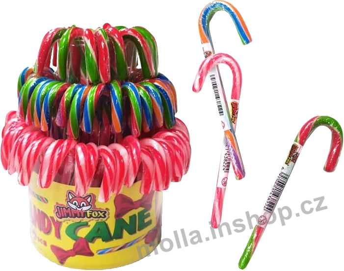 JF Candy Cane 14g/100ks lízátko hůlka Jimmy Fox