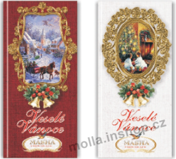 Masha Ván Zrcadlo 100g/24ks mléčná čokoláda