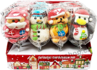 Vánoční líz. A3 Tučňák 35g/24ks Marshmallow Merry Christmas