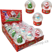 Christmas Snow ball 25g/12ks Lízátko /vánoční těžítko, sněžítko/