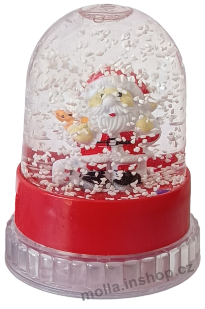 Xmas Ball 5g/12ks Vánoční těžítko/sněžítko/