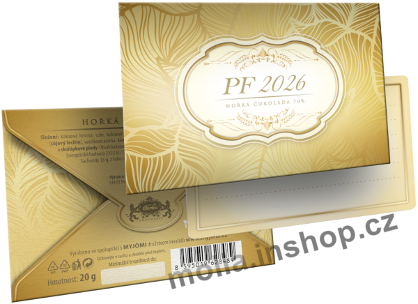 Vánoce PF hořká obálka 20g/15ks Carla