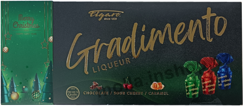 Gradimento selection 153g/10ks Vánoční rukáv Figaro