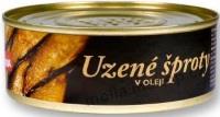 Šproty uzené v oleji 160g/36ks  SOKRA