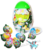 Vejce v doze 8g/60ks plast New Happy Easter Egg Toy 