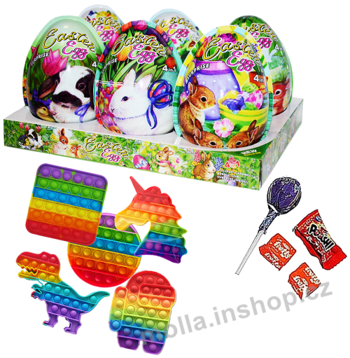 VEJCE XXXL HAPPY EASTER EGG  20g/6ks  plast