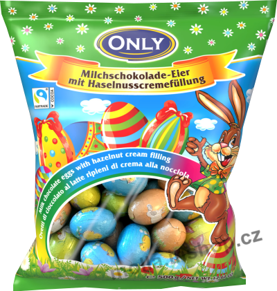 Sáček vajíčka velká nugát 500g/8ks ONLY (cca 41ks)
