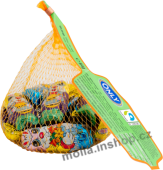 Síťka zajíček barevný 84g/24ks ONLY mléčný krém