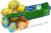 Síťka Velká vajíčka  84g/26ks ONLY  oříškový krém