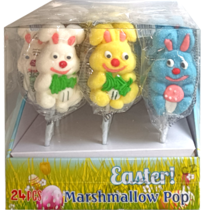 Velik.líz. Zajíc 3 MIX 35g/24ks E4 Marshmallow Easter
