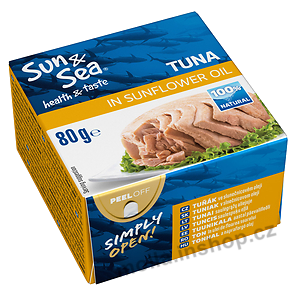 Tuňák slun. olej  80g/48ks